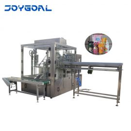 ZLD-6A Automatic spout pouch filling and capping machine with elevator and conveyer