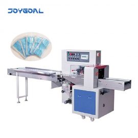 shanghai full automatic individual plastic bag pillow packing machine for disposable medical surgical face mask