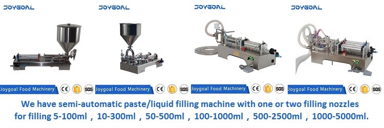Single Nozzle Pneumatic Semi-Automatic Paste Filling Machine with Mixing Function
