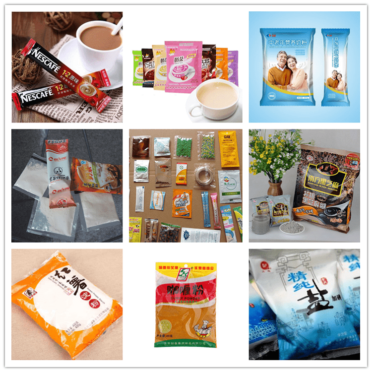 GT-500F Automatic vertical curry coffee milk powder pour small sachet filling packing packaging machine