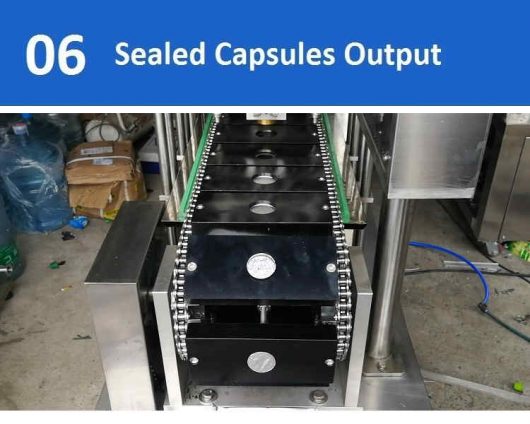 KFP-1 Automatic coffee capsule filling and sealing line 08
