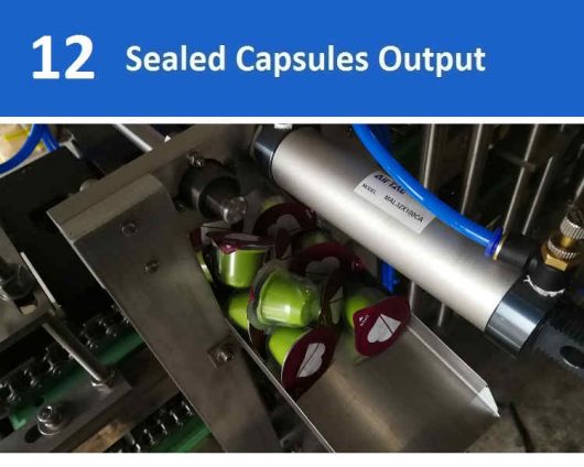KFP-1 Automatic coffee capsule filling and sealing line 14