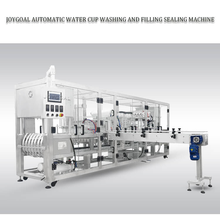 BHJ-12 Automatic water cup washing filling and sealing machine with date coder