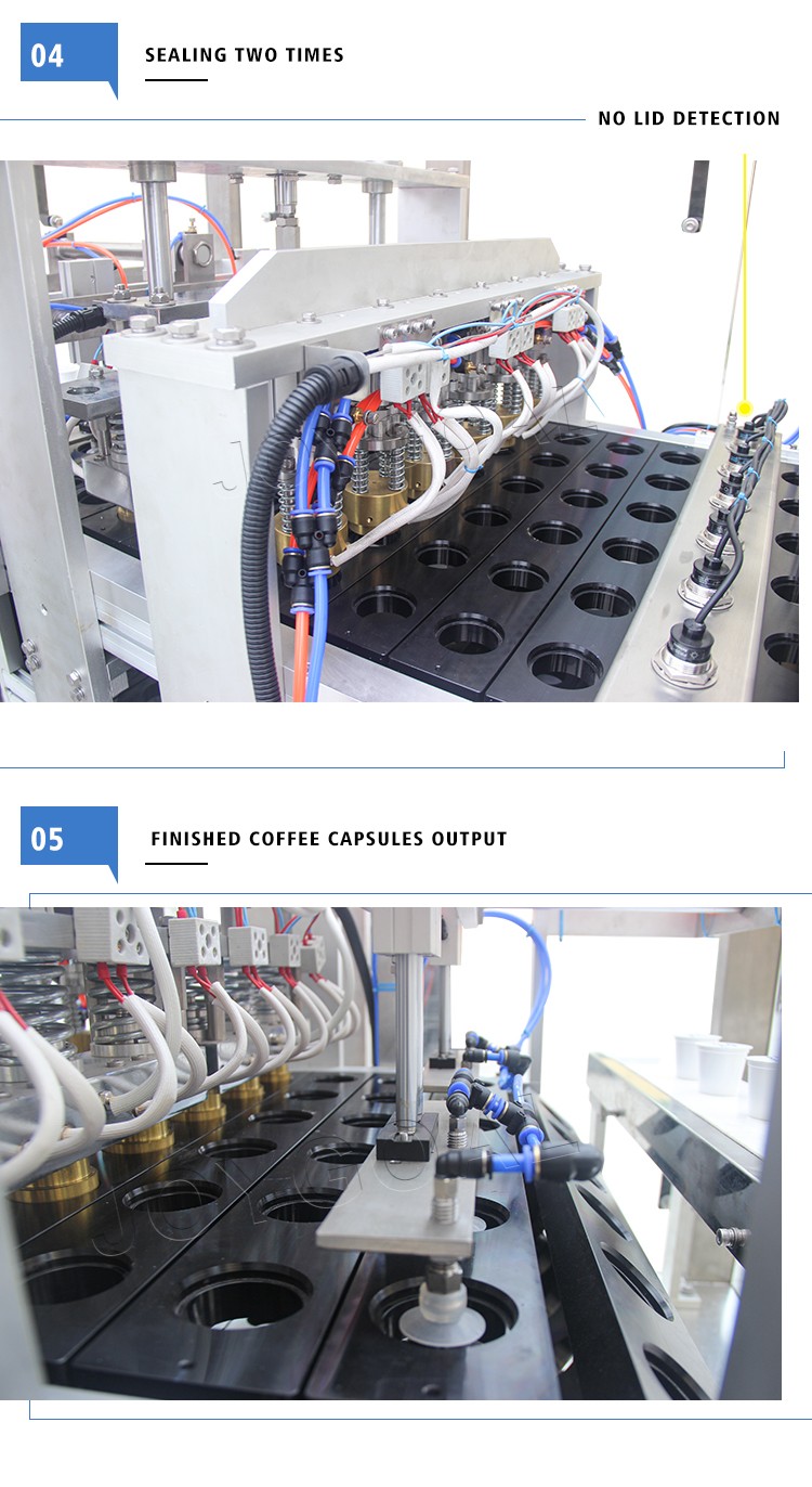 Automatic Coffee Capsule Filling  and Sealing Machine for K-CUP