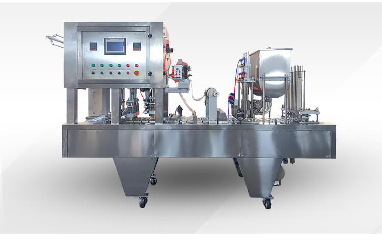 automatic cup jelly filling and sealing machine