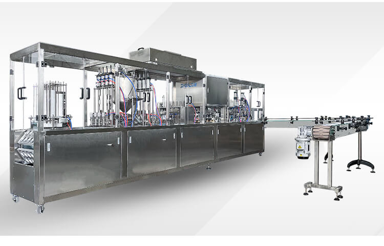 automatic cup filling and sealing machine for yogurt