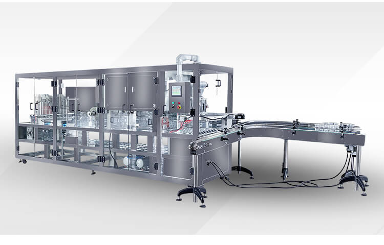 automatic washing plastic water cup filling and sealing machine for juice mineral water