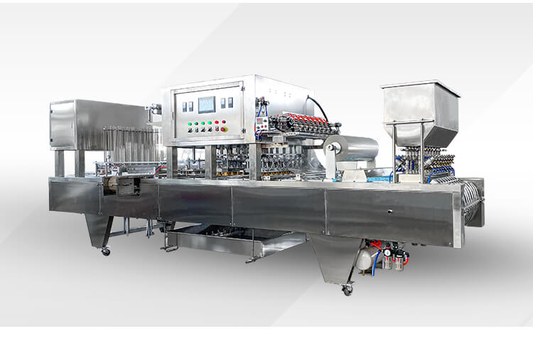 BHJ-16 automatic washing plastic water cup filling and sealing machine for juice mineral water