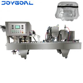 automatic cup filling and sealing machine for jelly