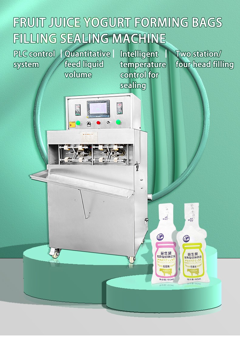 Automatic Egg Tofu Forming Bag Filling And Sealing Machine