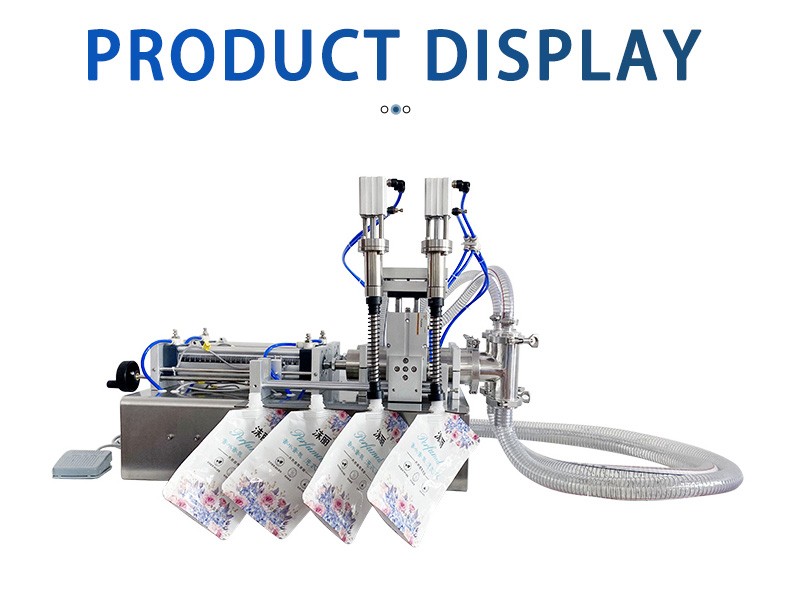 Semi Automatic 2/4/6 nozzle standing spout pouch filling capping machine for juice milk drinking water doypack filling machine