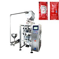 The main performance and structure of small bag of chili oil packing machine