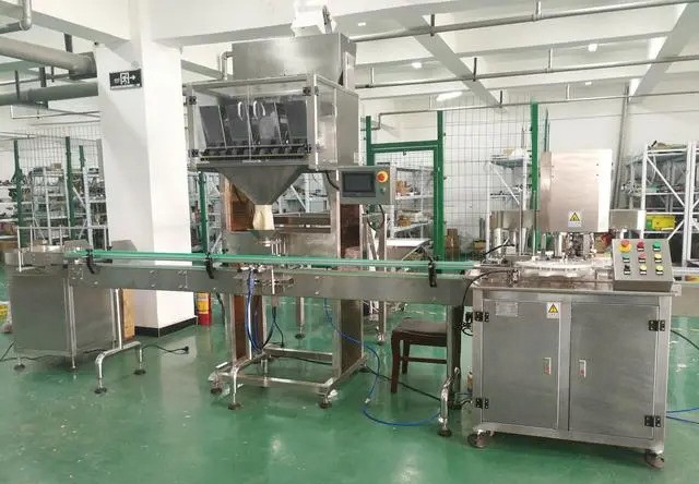 Automatic fruit and vegetable grain filling line - automatic fruit and vegetable grain filling equipment